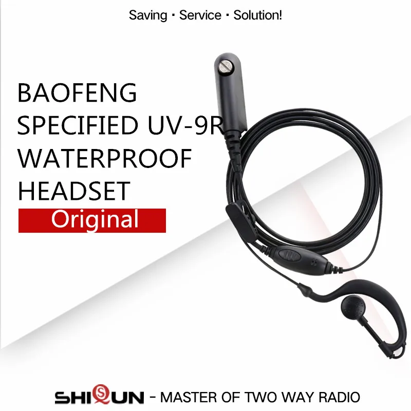 bilder für Baofeng UV-9R BF-9700 BF-A58 Wasserdicht Walkie-talkie Headset Ohrhörer Mikrofon für Zweiwegradio Heißer Baofeng Zubehör bilder für Baofeng UV-9R BF-9700 BF-A58 Wasserdicht Walkie-talkie Headset Ohrhörer Mikrofon für Zweiwegradio Heißer Baofeng Zubehör
