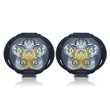 1000Lm Moto HA CONDOTTO il Faro IP65 Impermeabile Super Luminoso Della Lampada Hoverboard e Skate elettrici Nebbia Riflettori 6500 K Bianco Luce del Punto di Lavoro 9- 85 V