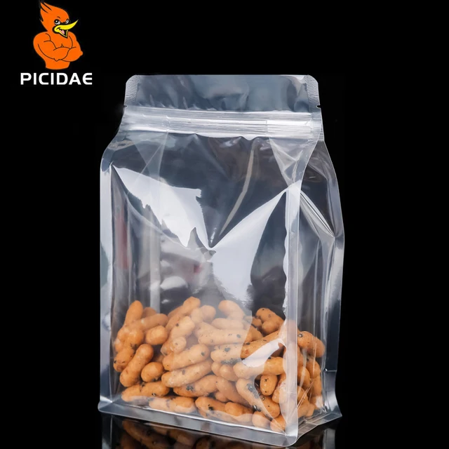 Heat Seal Stand Up Zip Lock Plastic Bags Packaging Ziplock Reclosable