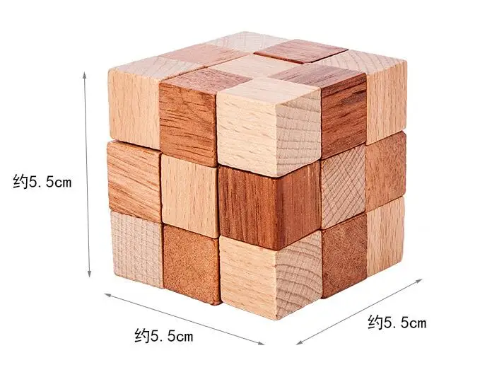 Классические деревянные головоломки ум головоломки игрушки для взрослых детей