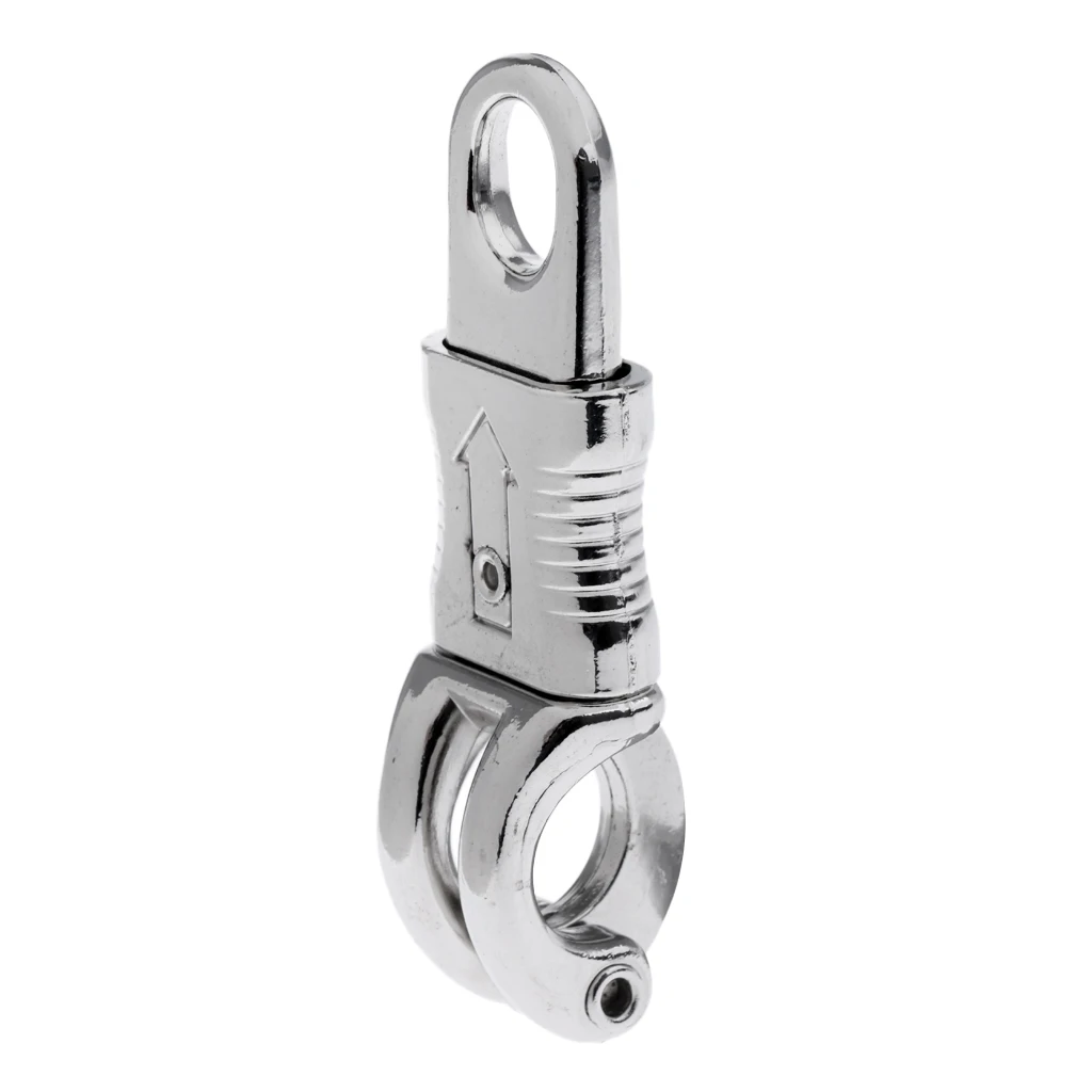 Heavy Duty 100mm/3.9in Zinc Alloy Equestrian Panic Hook/ Quick Release Clip Equipment For Horse Outdoor Horsing Acceesory