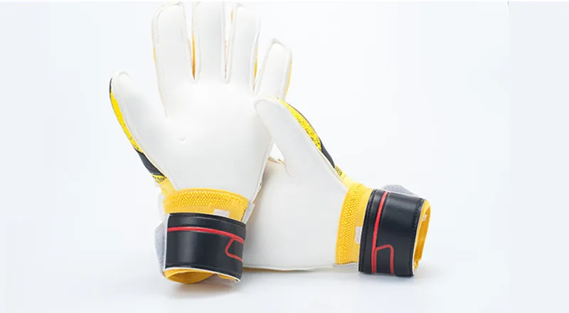 Вратарские перчатки для футбола на открытом воздухе профессиональные Мягкие латексные футбольные вратарские перчатки с защитой пальцев futbol sports voetbal