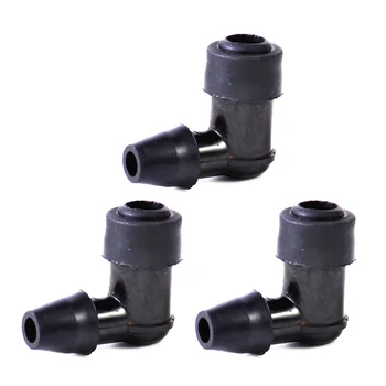 

CITALL 3pcs Motorcycles 90 Degree Non Resistor Spark Plug Cap Cover for 152/154 Gasoline Engine Motorcycle Dirt Bike ATV Quads