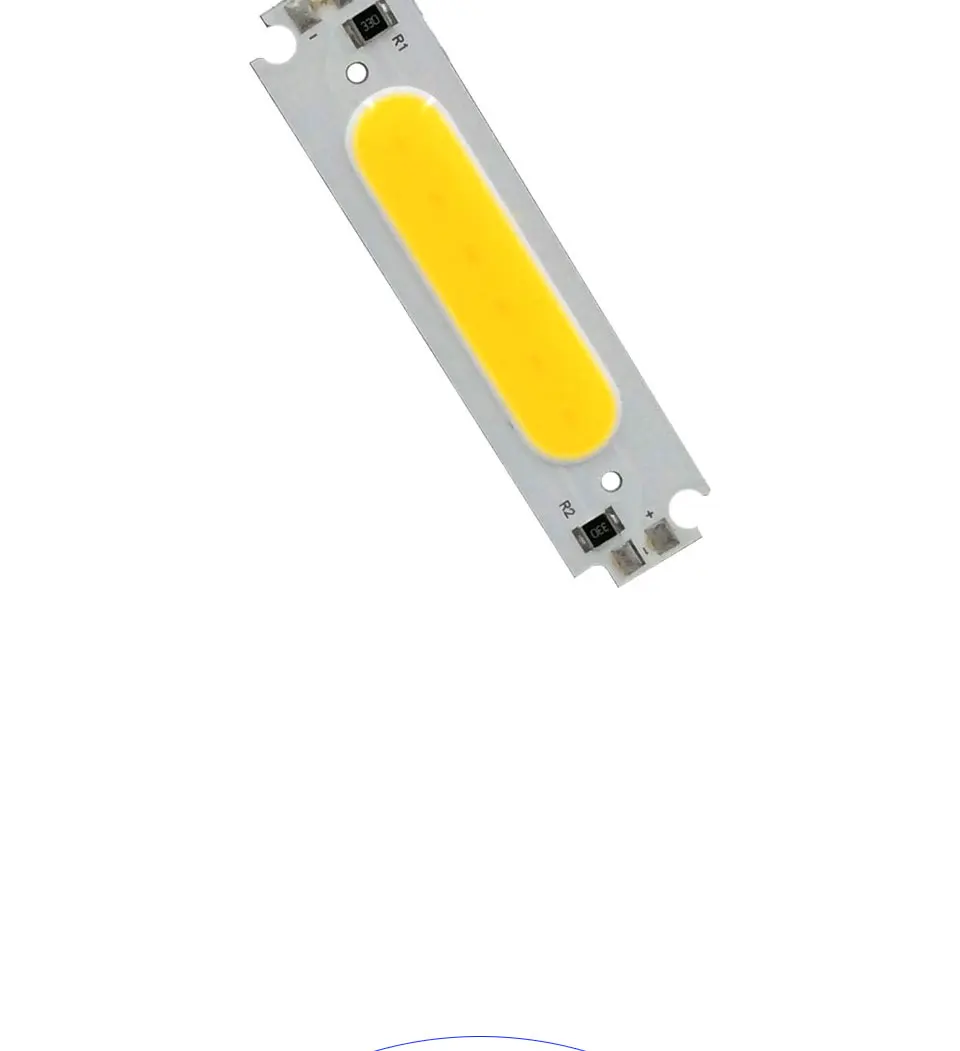 60x15MM 2W COB Chip LED Light Lamp 12V White Yellow Blue Red Green Pink Purple Color LED Bulb for Car Lighting 60mm COB Board (5)