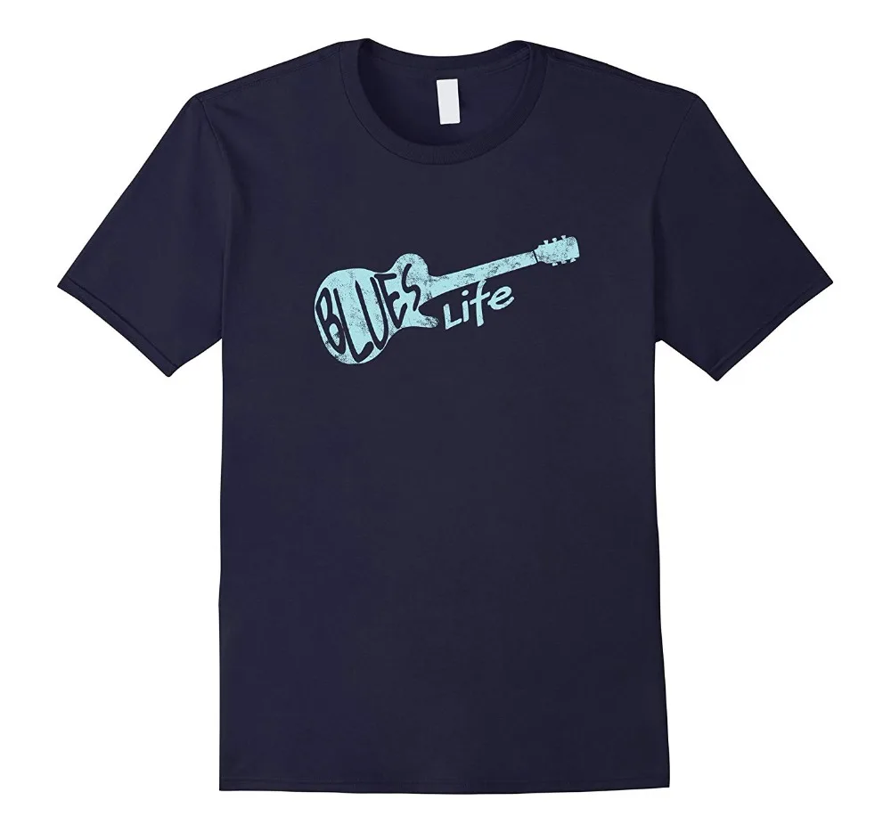 

Blues Life Electric Guitar T-Shirt for Guitarists 2019 Hot Sale New Fashion Brand O-Neck Oversize Style Tee Shirts Styles Funny