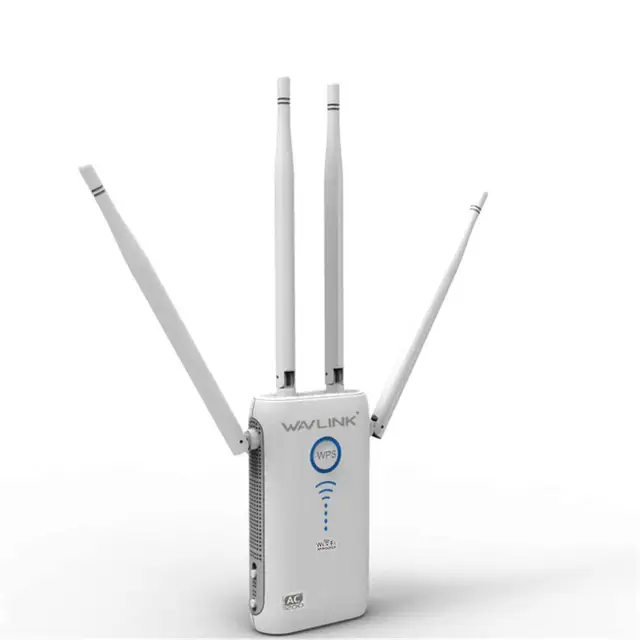 Best Price 11ac 1200Mbps AP/Router WiFi Range Extender Wifi Booster Signal ExtendersRepeater With 4 External Antennas WiFi Signal Amplifier