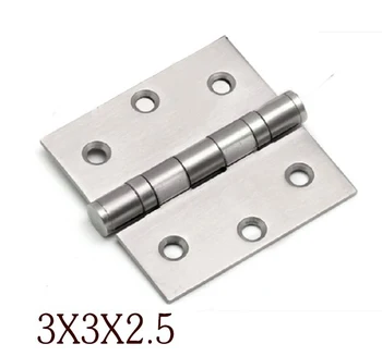 

1 Pair of 304 Stainless Steel 3.0 inch Door Hinge(3inch *3 inch *2.5mm)