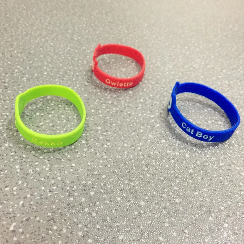 

Cartoon PJ Hero Cosplay Bracelet Toy Anime Les Pyjamasques Connor Greg Amaya Children Wrist Strap Jouet Kids Christmas Gift