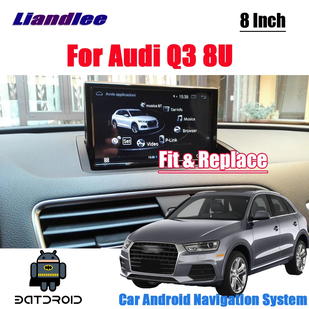 

Liandlee Android For Audi Q3 8U 2011~2018 Original Car Style Carplay Mirror Link Player Camera Screen Map GPS Navi Navigation