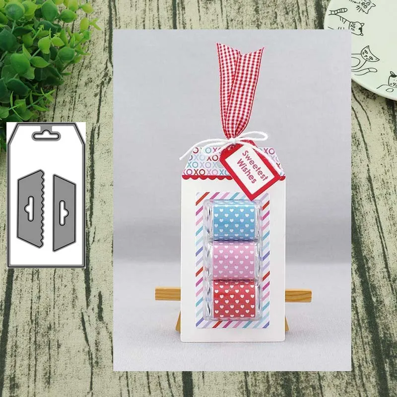 

AddyCraft metal cutting dies cut die mold 2019 New tag Scrapbook paper craft knife mould blade punch stencils