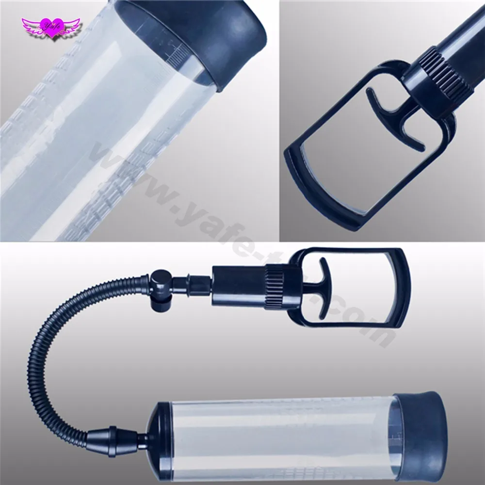 YAFEI Black Male Vacuum Pump Penis Adults Sex Toys for Men Sex Machine Sex Products for Waterproof Penis Extender Enlargemen 11