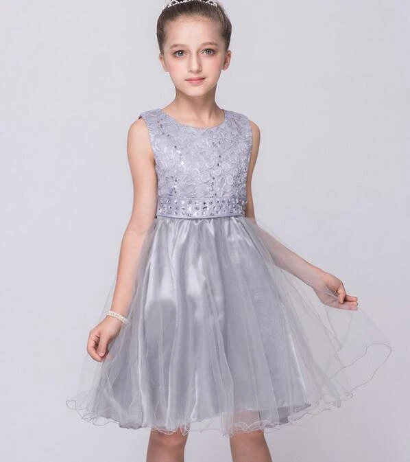 2 9 Ans Fleur Fille Robe Enfants Robe Bebe Filles Vetements 2016 Enfants Filles Parti Princesse Robes Filles D Ete De Soiree Robe Aliexpress