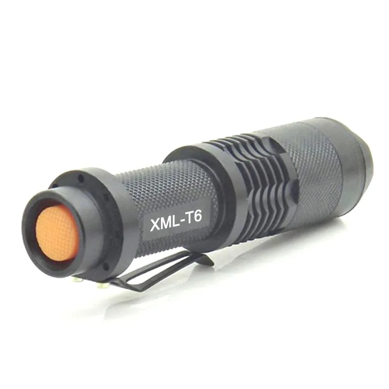 Top Bicycle bike light XM-L T6 2000Lm LED Zoomable 5-Mode mini Torch Waterproof 3.7v rechargeable By 18650 battery 2