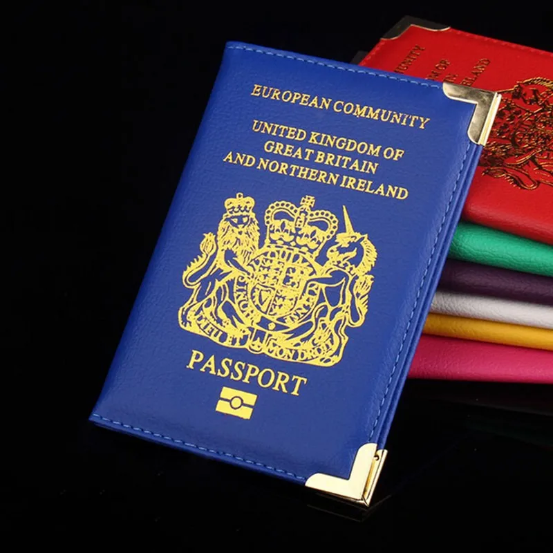 Европейского сообщества Соединенного Королевства Британии с отделением для паспорта, чехол из искусственной кожи чехол для паспорта держатель для карт кардхолдеры