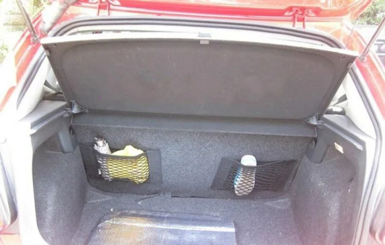 Органайзер для автомобильных сидений, интерьерные сетки, задняя эластичная решетчатая сетка для багажника автомобиля, сумка-пакет для хранения, сумка для багажника
