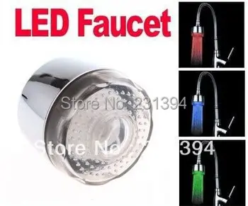

8001-A11 Automatic Multiple Color Changing RGB Glow Shower LED Light Led Shower Heads Flow Bath LED Light Water Stream Faucet