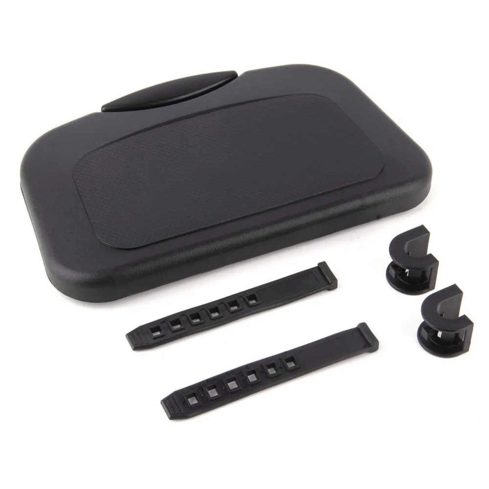taza de rueda bandeja de mesa Silla de viaje multiusos de acero para asiento trasero de coche soporte para LAPTOP AC09 En Carvan