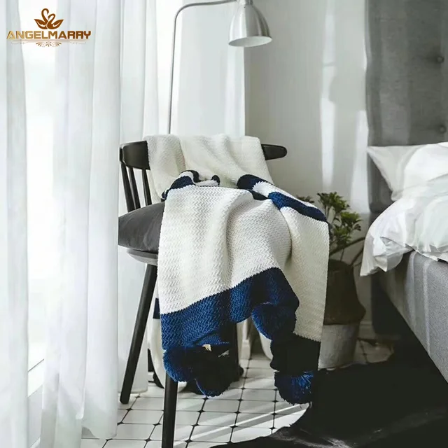 2018 New Weighted Blanket Thick Soft Throw Blanket on Sofa Bed Plane