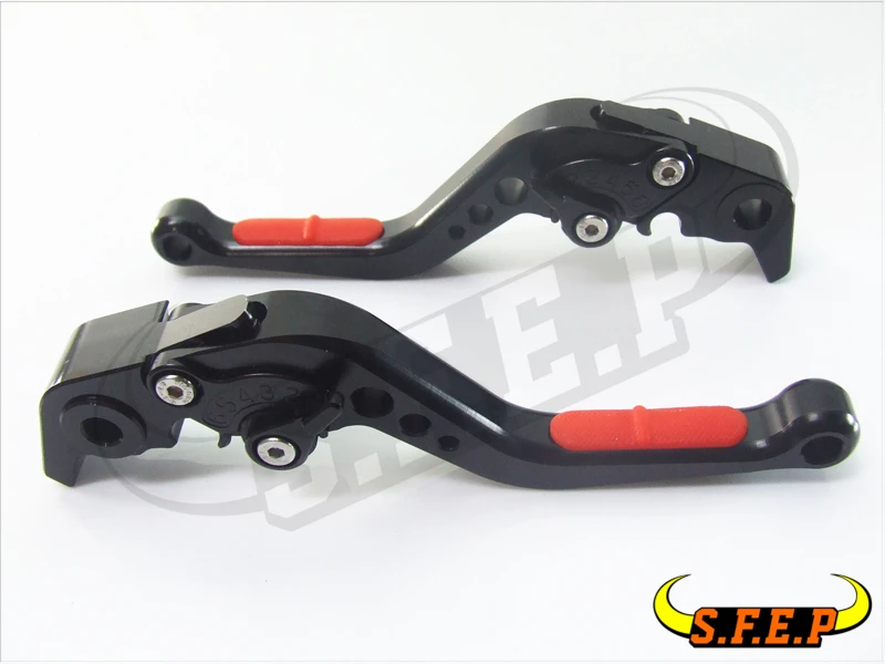 

CNC Adjustable Motorcycle Brake and Clutch Levers with Anti-Slip For Kawasaki ZX12R 2000-2005
