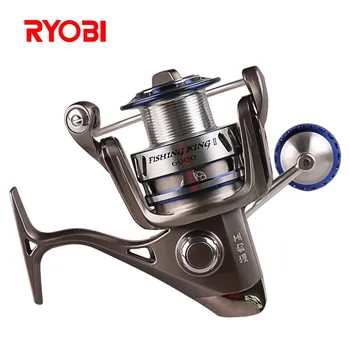 

RYOBI 6000/8000 Spinning Fishing Reel 5.0:1/6+1BB CNC Hanle Molinete Para Pesca Fishing Reels Moulinet Peche Olta Zew AP POWER