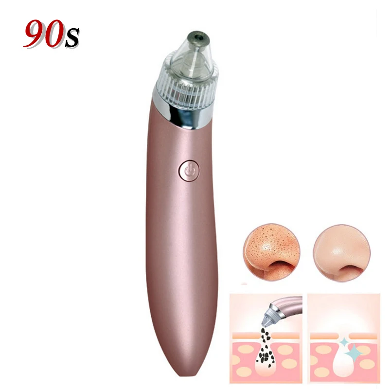 Blackhead Vacuum Extractor Remover Black Head Removal Tool Pore Cleaner Facial Cleansing Machine Face Skin Care Beauty Product | Красота и