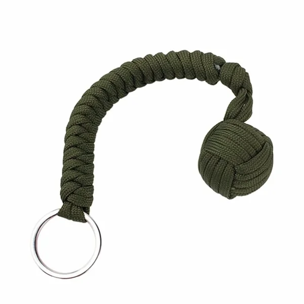 Наружная защита безопасности черная обезьянка кулак стальной шар предназначен для женщин и детей самообороны шнур брелок для выживания
