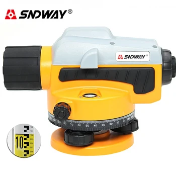

SNDWAY SW32A Laser Level Automatic Self Leveling 360 Vertical & Horizontal Tilt Outdoor Mode can use w/ Receiver