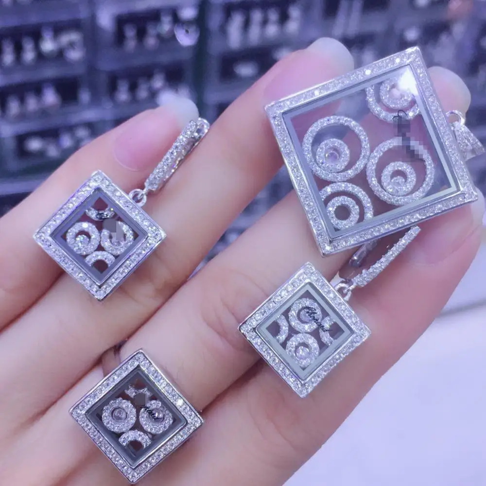 

cp437 Luxury Designer Fashion shinning European style Jewelry Roman numerals dress wedding party Jewelry az