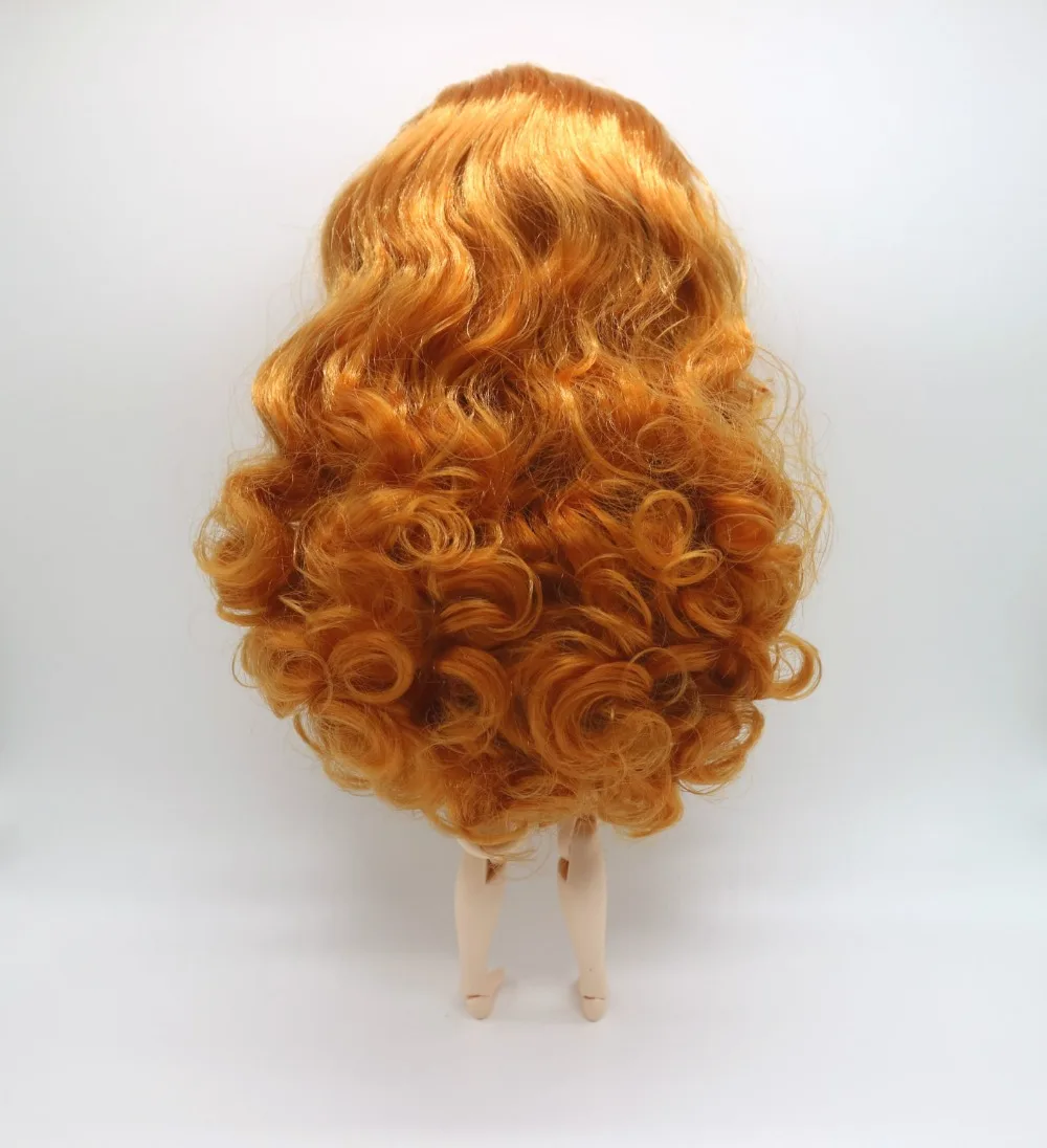 Blyth куклы головы blyth парики для кукол(RBL) оранжевые волосы, медные волосы