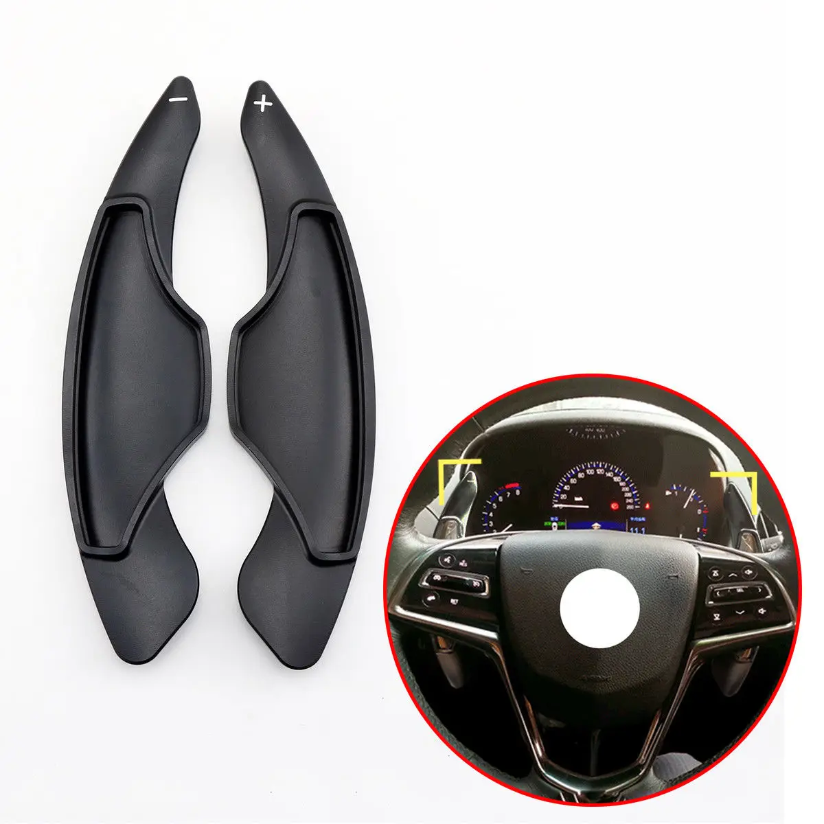 Add on Shifter Fit For Cadillac ATS ATS L Accessories Steering Wheel