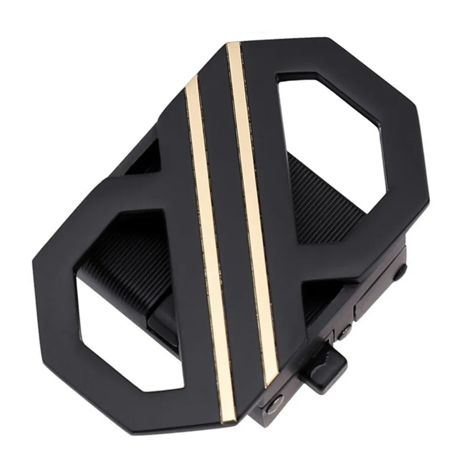 Men Ratchet Buckle Only Genuine Leather Belt Replacement Nickel Free Buckle and Adjustable Belt Fashion Belt Buckle
