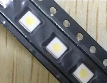

100pcs/lot 1W 3535 3v SMD LED Beads Cold white High power for LCD/TV Backlight