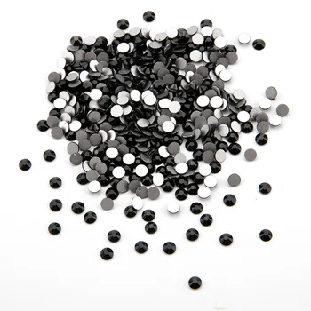 

SS20 1440pcs/pack Black Non Hot Fix Rhinestone Crystal For Nail Art