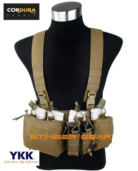 

TMC D3-CRH 7.62 Chest Rig Coyote Brown Light Strategic Tactical Military Chest Rig(SKU050806)