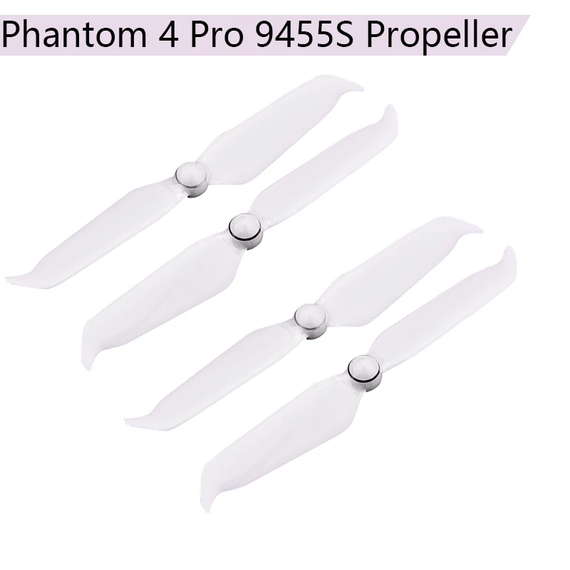 4pcs Quick Release 9455S Low Noise Propellers Blades for DJI Phantom 4 Pro V2.0 CW CCW with Mount Plate | Электроника