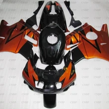 CBR600F2 1991-1994 мотоциклетные обвес CBR 600 F2 1994 Обтекатели CBR600F2 1992 оранжевый черные Пластиковые обтекатели
