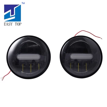 

New Style 4.5'' LED Headlight Fog Light For Harley Motorcycle