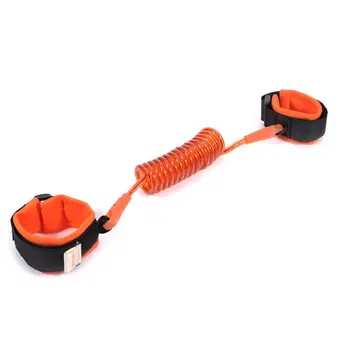 

Toddler Kids Baby Safety Walking Harness Anti-lost Strap Wrist Hand Belt Orange