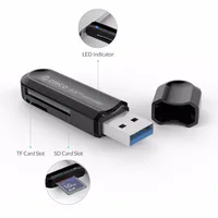 כרטיס sd USB באיכות גבוהה Orico 3.0 All in 1 Multi קורא כרטיס הזיכרון עבור SD & TF & SDHC & SDXC כרטיסי מקס תמיכה לבן / שחור 2TB (5)