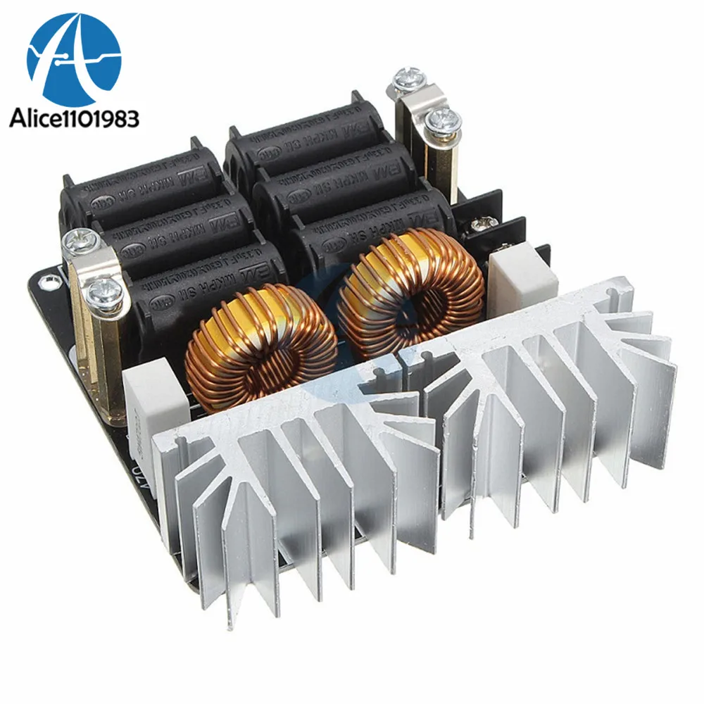 

20A Heating Board 12V-48V Low Voltage Induction Heating Board High Power Flyback Driver Heater Board Module for DIY