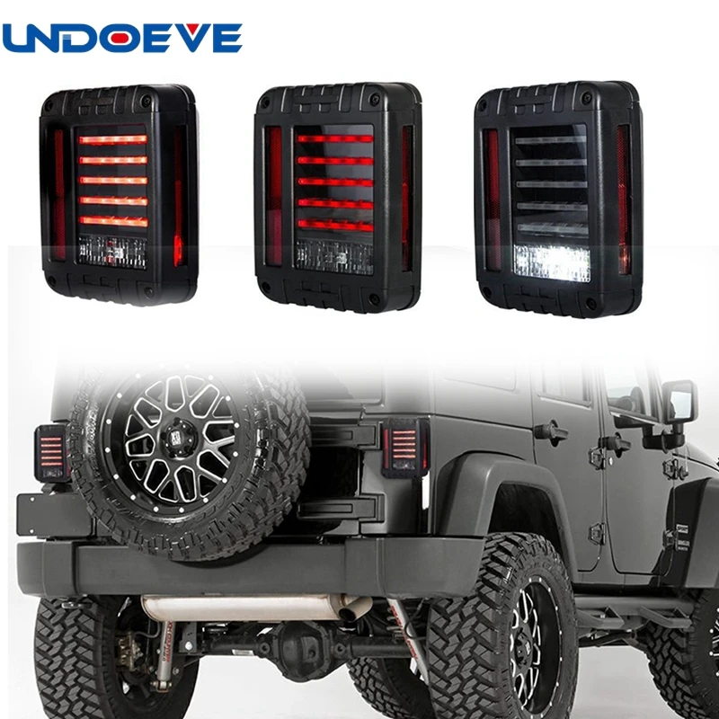 

LED Tail Lights for 2007-2016 for Jeep Wrangler JK Brake Reverse Turn Singnal Lamp Back Up Rear Parking Stop Light