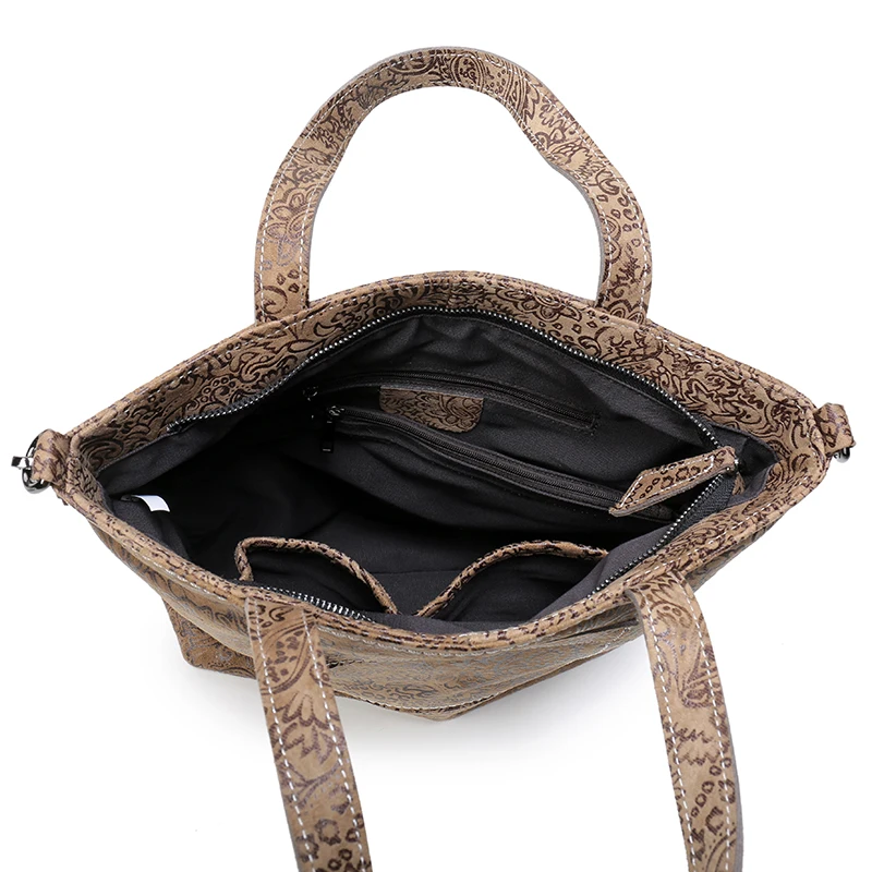 Nuleez винтажные женские сумки из натуральной кожи, большая сумка черного и кофейного цвета, повседневная женская сумка через плечо, сумки-мессенджеры из натуральной воловьей кожи