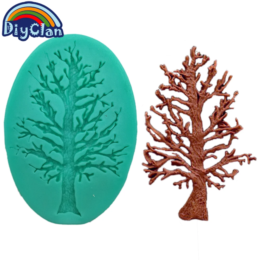 

Christmas Cake Border Silicone Molds Tree Cupcake Fondant Cake Decorating tools Chocolate clay Moulds Pastry Baking F0818DS