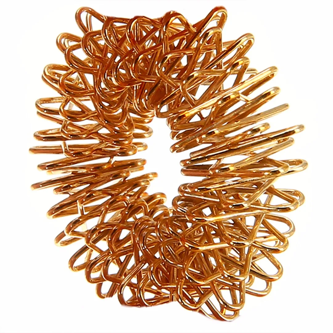 Finger Ring Toy Stress Relief Spiky Sensory Spring Fingers Rings Autism Anti Toy Stress Kids Finger Acupressure Message Ring