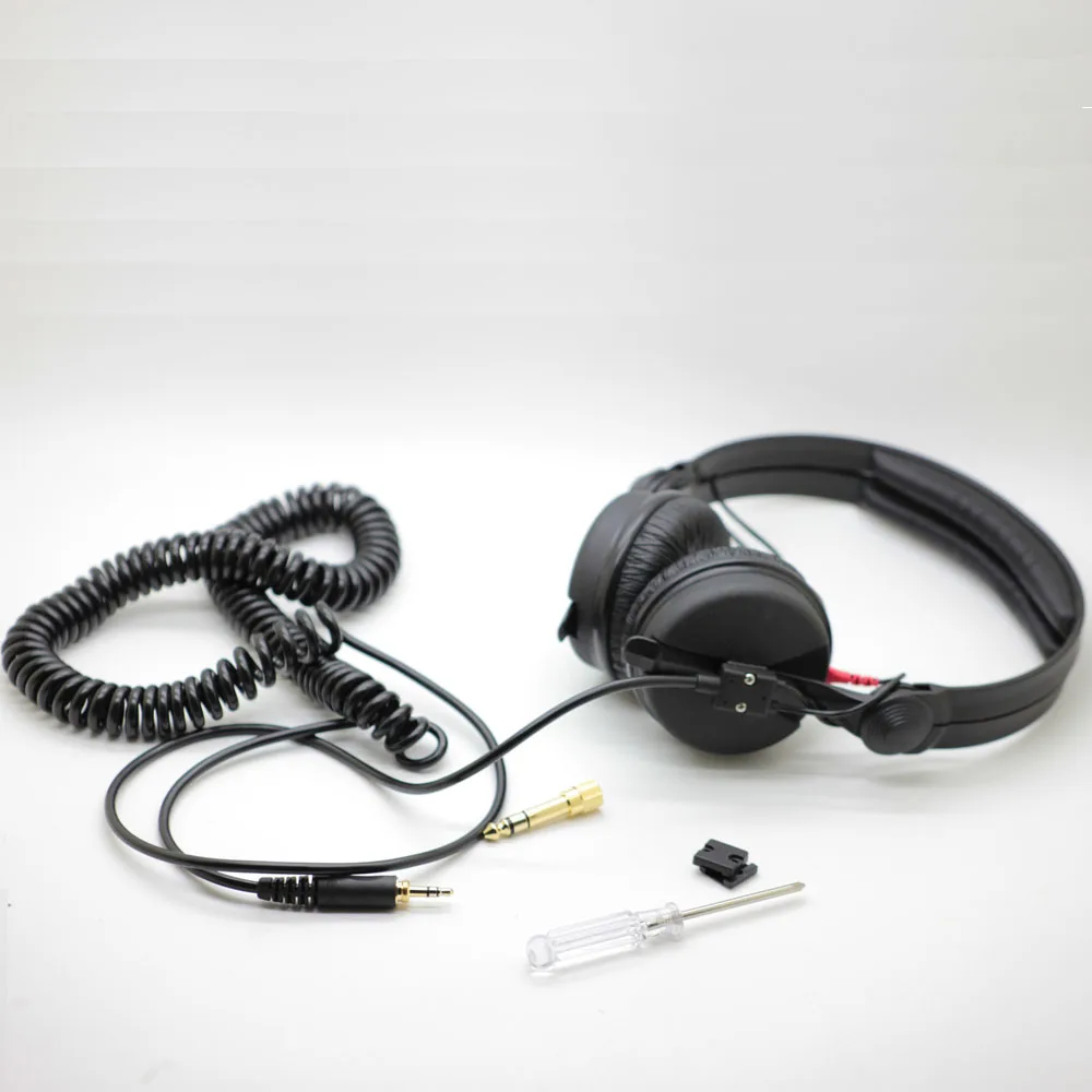 Spring Relief Coiled Cable For Sennheiser HD25 HD25-1 II HD25-C HD25-13 Headphone Replacement Cord Upgrade Cables Extra Length