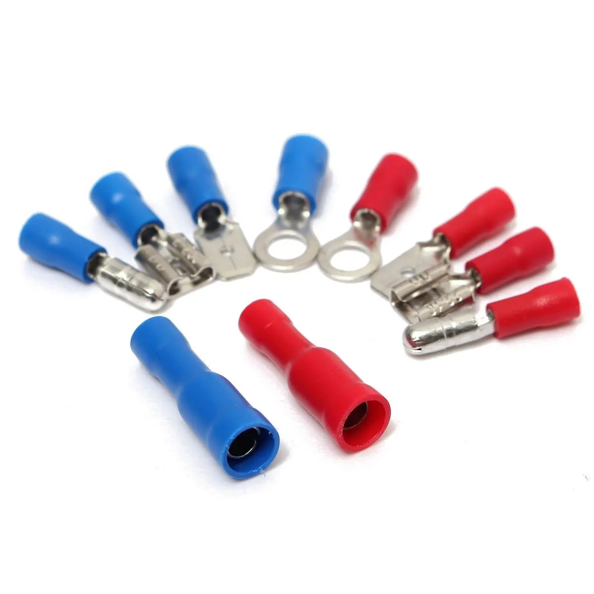 200 pcs pcs set vermelho azul terminadores 01