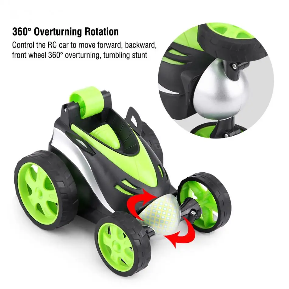 Беспроводной пульт дистанционного управления Tumbling Stunt Car Toys 360 Tumbling роликовая вращающаяся игрушка Радиоуправляемый автомобиль игрушки для детей подарок для мальчика горячая распродажа