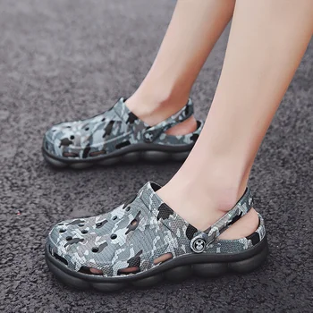 

Fires 2019 Summer Fashion Men's Sandals Light Breathable Adult Beach Shoes Non-slip High Quality Outdoor Slippers Men Shoes 45