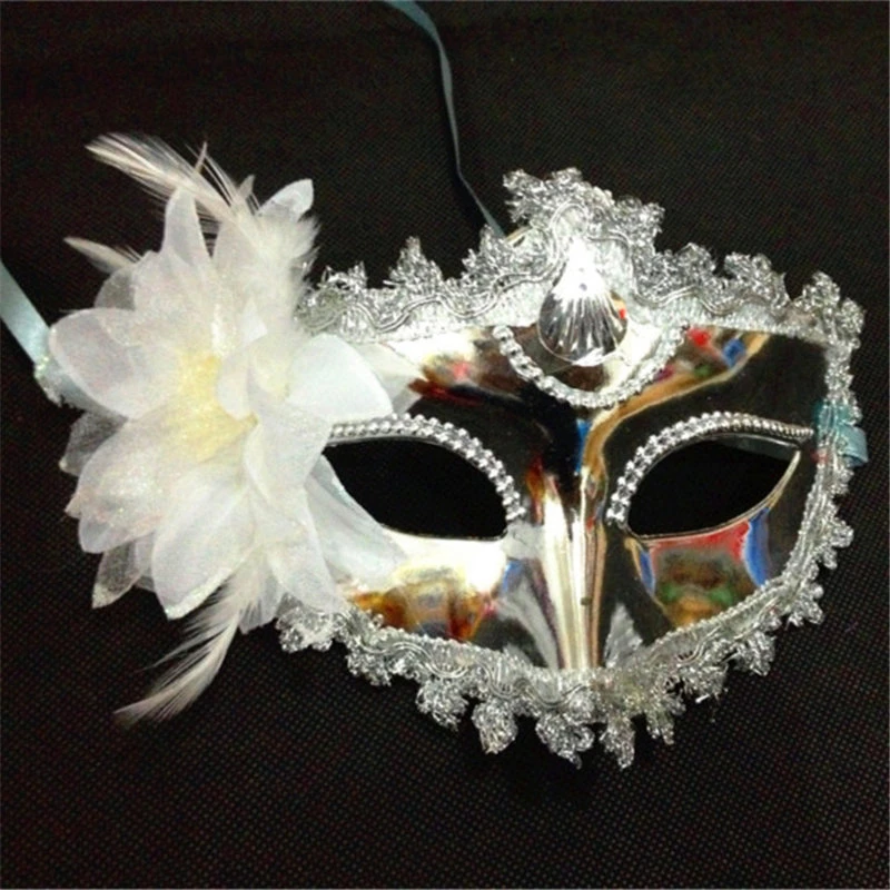 Новый сексуальный женский костюм маска с ракушками и цветами венецианская для