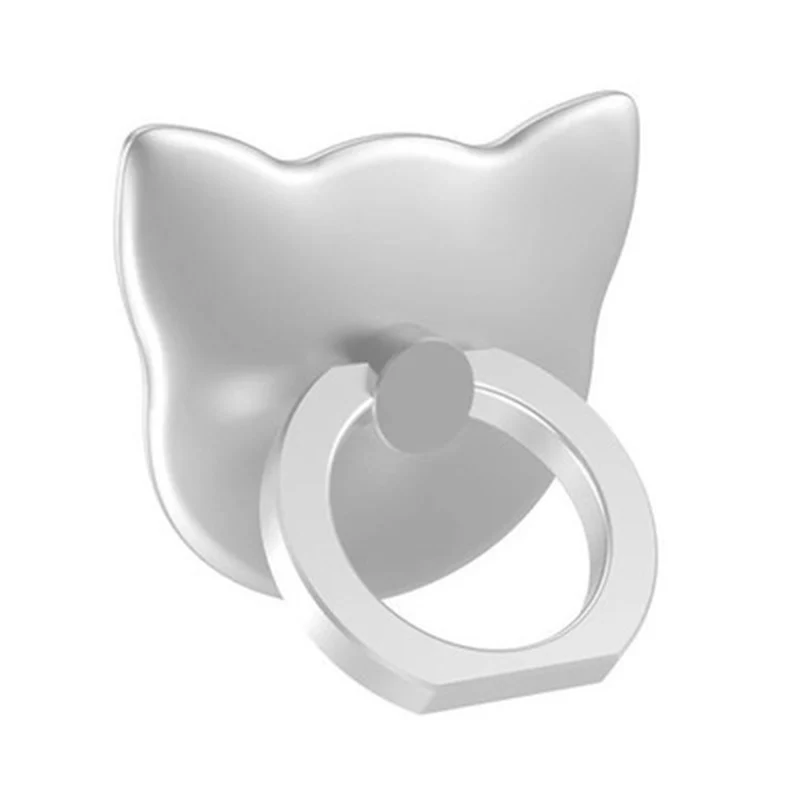 Cute Metal finger Ring Mobile Phone Holder 360 Degree Rotation cell phone stand for iphone samsung huawei xiaomi vivo oppo